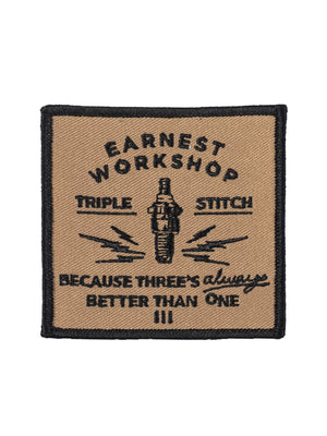 Earnest Triple Stitch Patch